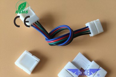 LED高质便捷连接器4拼线配件